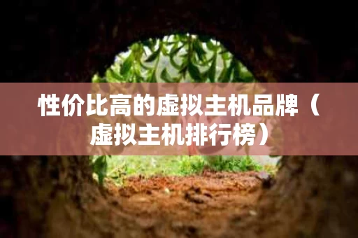 性价比高的虚拟主机品牌（虚拟主机排行榜）