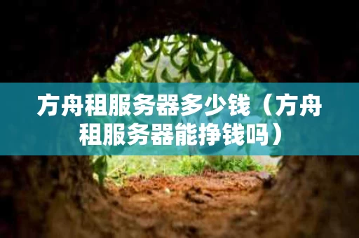 方舟租服务器多少钱（方舟租服务器能挣钱吗）