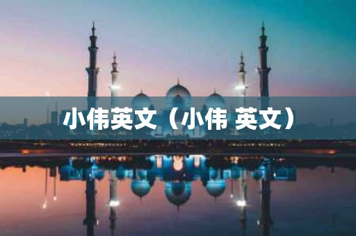 小伟英文（小伟 英文）