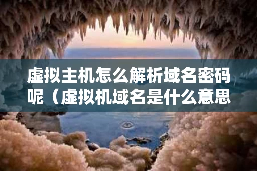 虚拟主机怎么解析域名密码呢（虚拟机域名是什么意思）