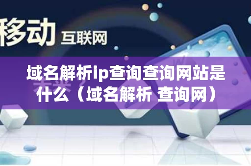 域名解析ip查询查询网站是什么（域名解析 查询网）