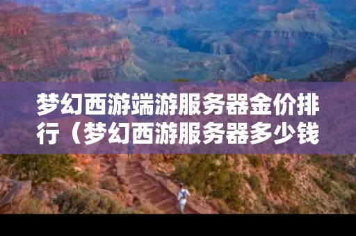 梦幻西游端游服务器金价排行（梦幻西游服务器多少钱一个）