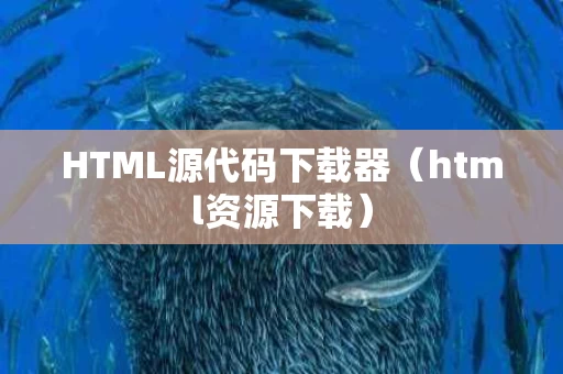 HTML源代码下载器（html资源下载）