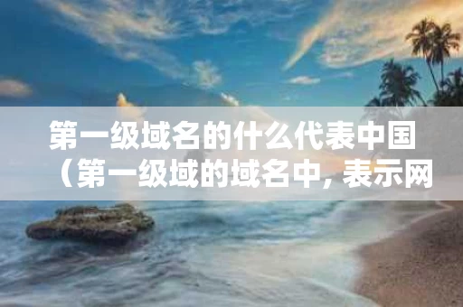 第一级域名的什么代表中国（第一级域的域名中, 表示网络资源 表示政府部门）