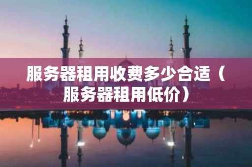 服务器租用收费多少合适（服务器租用低价）