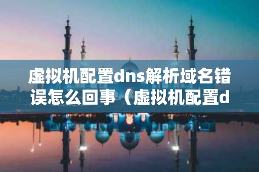 虚拟机配置dns解析域名错误怎么回事（虚拟机配置dns地址）