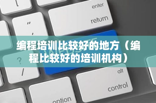 编程培训比较好的地方（编程比较好的培训机构）