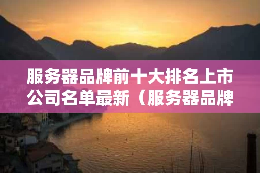 服务器品牌前十大排名上市公司名单最新（服务器品牌大全）