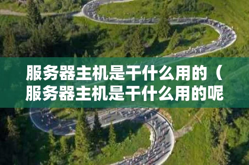 服务器主机是干什么用的（服务器主机是干什么用的呢）