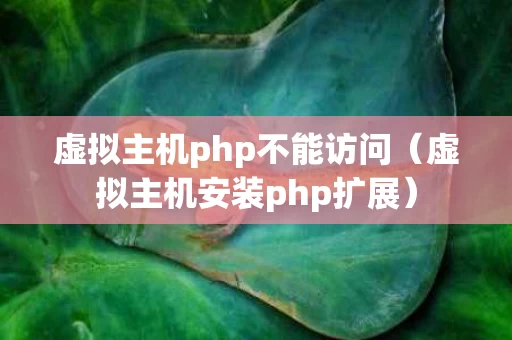 虚拟主机php不能访问（虚拟主机安装php扩展）