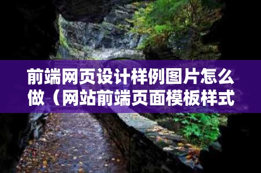 前端网页设计样例图片怎么做（网站前端页面模板样式）