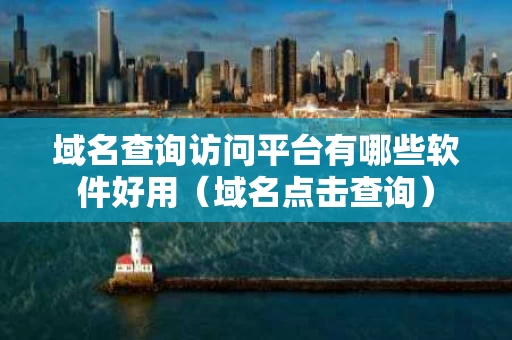 域名查询访问平台有哪些软件好用（域名点击查询）