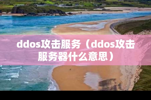 ddos攻击服务（ddos攻击服务器什么意思）