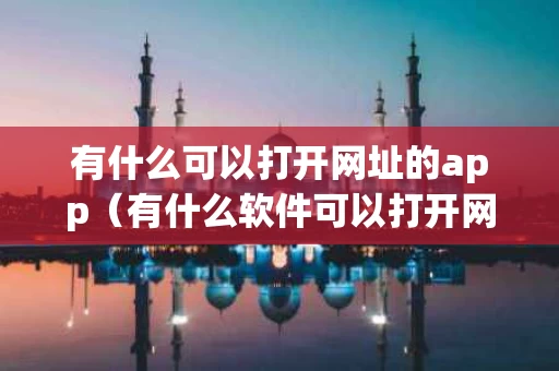 有什么可以打开网址的app（有什么软件可以打开网站的吗）