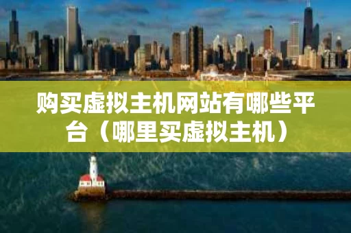 购买虚拟主机网站有哪些平台（哪里买虚拟主机）