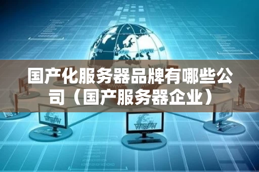国产化服务器品牌有哪些公司（国产服务器企业）